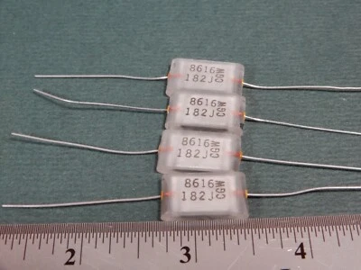 Condensadores de vidrio Corning Glass Works AVX 1800pf 5% 500V? NOS Cantidad 4 Foto 1 de 3