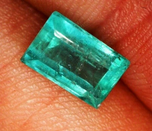 SMARAGD 1,35 cts unbehandelt natur, aus Kolumbien - Bild 1 von 7