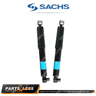 Pair Rear Sachs Shock Absorbers 310 886 Top Pin Bottom Eye with bush - image 1 of 2
