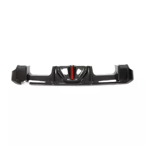 Carbon Fiber Rear Diffuser W/ LED Light For 21-24 BMW G80 M3 G82 G83 M4 - Foto 1 di 8