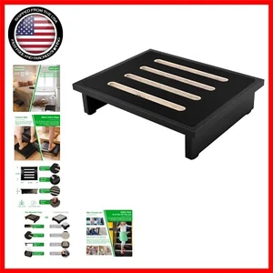 Lightweight Wooden Step Stool - Eco-Friendly, Non-Slip for Safe Access Anywhere! - Picture 1 of 8