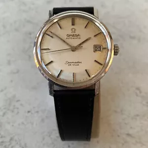 Vintage Omega Seamaster De Ville Ref.166.020 Automatic Date Watch- Needs Service - Picture 1 of 24