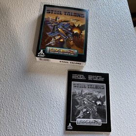 Steel Talons Atari Lynx Box manual only