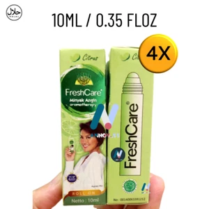 FRESHCARE Roll On Minyak Angin CITRUS natürliches Aromatherapie medizinisches Öl 4 Stück - Bild 1 von 23