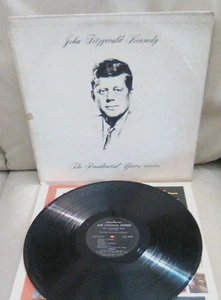John Fitzgerald Kennedy The Presidential Years LP Record Album Speeches - Picture 1 of 3