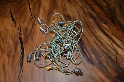 1 Pieces - Bendix 4890-9 Silver Plated PTFE Isolated BNC Connectors Panel Mount - Image 1 of 4