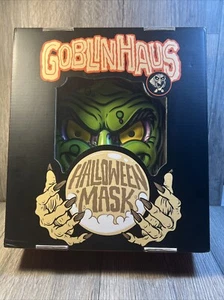 Halloween Mask Witch Sister Grim Old Creeps Plastic Vintage Style Goblinhaus - Picture 1 of 12
