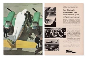 1963 Cessna Skyknight Flugzeug ad 7/1/2024b - Bild 1 von 1