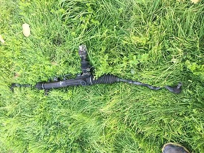 BMW E46 M3 2001-2006 barra de dirección y barra de amarre de piñón original OEM 70 k millas Foto 1 de 4