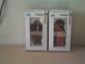 Vampir und Vampirdame von Preiser 1:22,5 neu mit OVP 8,3 und 9 cm hoch - Bild 1 von 13