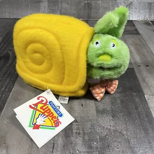 De colección 1985 Playtime Puppets Speedy Snail Hand Puppet Graphics International - Imagen 1 de 13