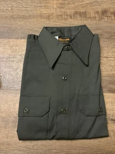 WASHINGTON DEE CEE long sleeve mechanic work shirt 15 M nwot ds vtg 70s usa - Picture 1 of 3