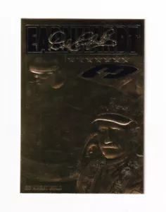 1996 Scoreboard 23KT GOLD Dale Earnhardt #19085! - Picture 1 of 2