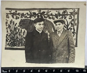 Two Affectionate Handsome Young Men Attractive Guys Gay Int Old Photo #96 - Picture 1 of 3