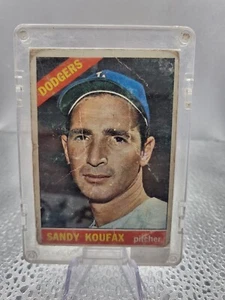 1966 Topps - #100 Sandy Koufax - Picture 1 of 3