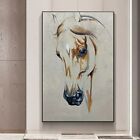 Peinture abstraite toile de cheval impression animale art toile art affiches murales photos