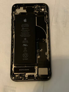 Apple iPhone i8 black original frame housing Read parts