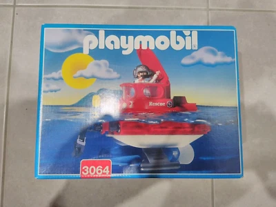 3064 PLAYMOBIL SECOURS : Explorateur fond marin/ Sous-marin submersible (Rescue) - Photo 1/4