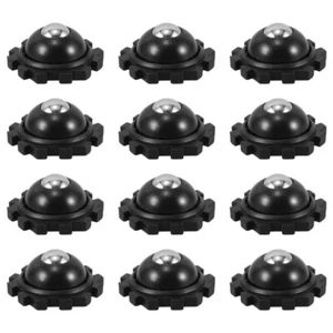 12 Pcs Spliced pulley Balls Mini Adhesive Casters Appliance Rollers Office - Picture 1 of 12