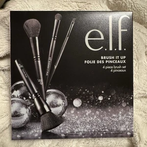 ELF Flawless Face Makeup Brush Set Of 4 Brush It Up - Sealed Box, Authentic - Picture 1 of 4