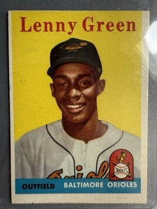 1958 Topps #471 Lenny Green RC - Bild 1 von 2