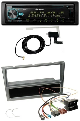 Pioneer MP3 AUX CD USB DAB Autoradio für Opel Corsa C Quadlock 2004-2006 alumini - Bild 1 von 4