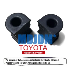 2 Pcs Genuine TOYOTA 48815-60030 FRONT Stabilizer Bar Bushings Land Cruiser Oem - Imagen 1 de 3