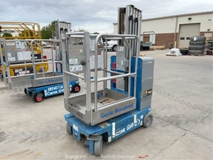 2017 Genie GR-20 20' Electric Vertical Mast Lift Personnel Aerial -Parts/Repair - Picture 1 of 12