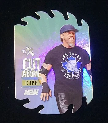 2025 Upper Deck AEW  Metal Universe  COPE (EDGE) eX CUT ABOVE DIE-CUT - CASE HIT - Image 1 of 2