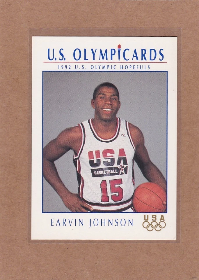 1992 IMPEL TEAM USA MAGIC JOHNSON #11 EXMT/NM *A39660 - Image 1 of 1