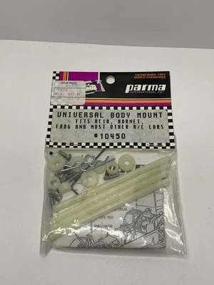 Parma #10450 Universal Body Mount fits RC10, Hornet frog and Most other RC Cars - Image 1 of 2