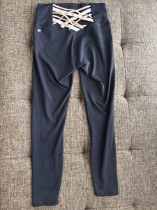 Fabletics Boost PowerHold® High-Waisted 7/8 Legging Womens Sz XSmall Navy - Picture 1 of 6