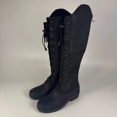 Botas de montar Ovation Kimberly altas negras impermeables forradas de piel EU39 US8.5 Foto 1 de 4