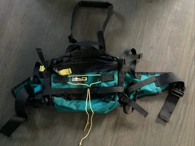 Mountainsmith Tour Day Pack Bag Lumbar Waist Hip Fanny Large Black Teal Green  - Image 1 of 4