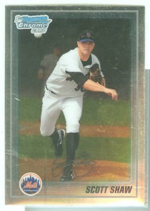 Scott Shaw New York Mets 2010 Bowman Prospect Chrome