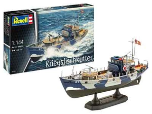 Revell -Germany 1/144 Kriegsfischkutter Military Boat Model Kit RMG5242 - Picture 1 of 6
