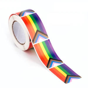 Gay Pride Stickers Labels LGBT Progress Pride Different Designs 1978 Flag Heart - Picture 1 of 16