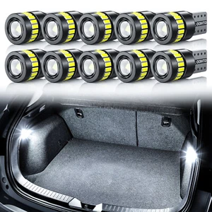 10Pcs T10 LED License Plate Lights Bulbs 6000K Super Bright White 168 194,2825 - Picture 1 of 12