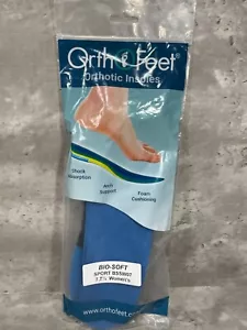 Orthofeet Orthotic Insole Bio-Soft Sport BSSW07 Arch Support Women's 7 - 7.5 - Picture 1 of 4