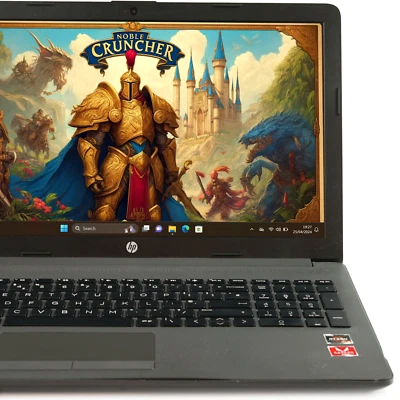 HP Laptop Ryzen 5 8GB RAM 256GB SSD Win10 HDMI WiFi 15.6 in Fast Office PC - Image 1 of 4