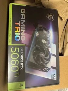 MSI Gaming GeForce RTX 5060 Ti 16GB GDDR7 PCI Express 5.0 x 16 Graphics Card - Picture 1 of 1