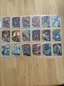 marvel universe komplettsatz 1991 - Bild 1 von 14