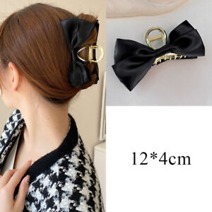 Women Hair Clips Claw Large Geometric Elegant Metal Hollow Out Hair Accessories