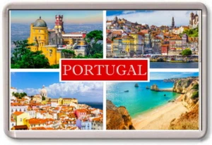 FRIDGE MAGNET - PORTUGAL - Large - Europe Lisbon TOURIST - Picture 1 of 1