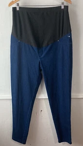Time and Tru Maternity Skinny Denim Jeans with Full Panel Size L Large 12-14 229 - Picture 1 of 3