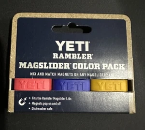 Yeti Magslider Magnete 3er-Pack Bimini Pink - Offshore Blau - Alpingelb Neu!! - Bild 1 von 3