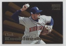 1996 Pinnacle Zenith Chuck Knoblauch #72