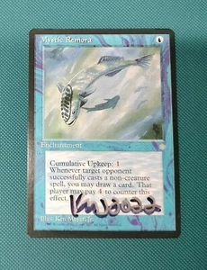 MTG Mystic Remora Signed Ken Meyer Jr - Imagen 1 de 1