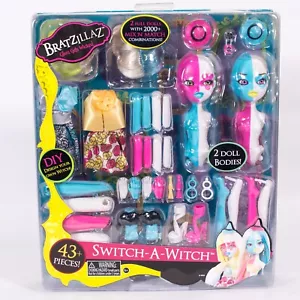 BNIB MGA Bratz Bratzillaz Glam Gets Wicked Switch-A-Witch diy doll set #2 - Picture 1 of 6