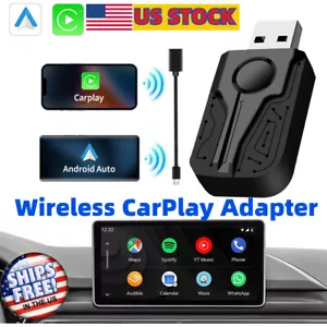 Adaptador Dongle Mini Plug & Play Inalámbrico CarPlay Adaptador Para iPhone Apple IOS - Imagen 1 de 13